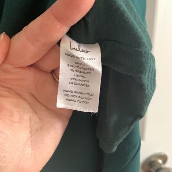 Lulus “Iconic Moment” Green Bodycon Midi Dress - Picture 5 of 7